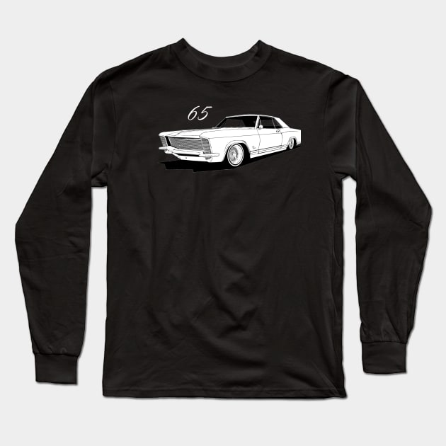 65 Riviera Long Sleeve T-Shirt by ThornyroseShop